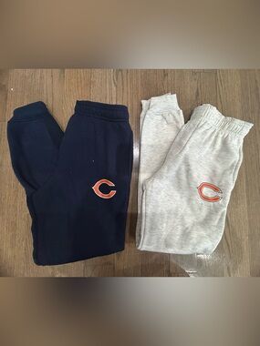 NFL Chicago Bears Boys Jogger Bundle 2 Pack Size 14/16 Casual Pants
